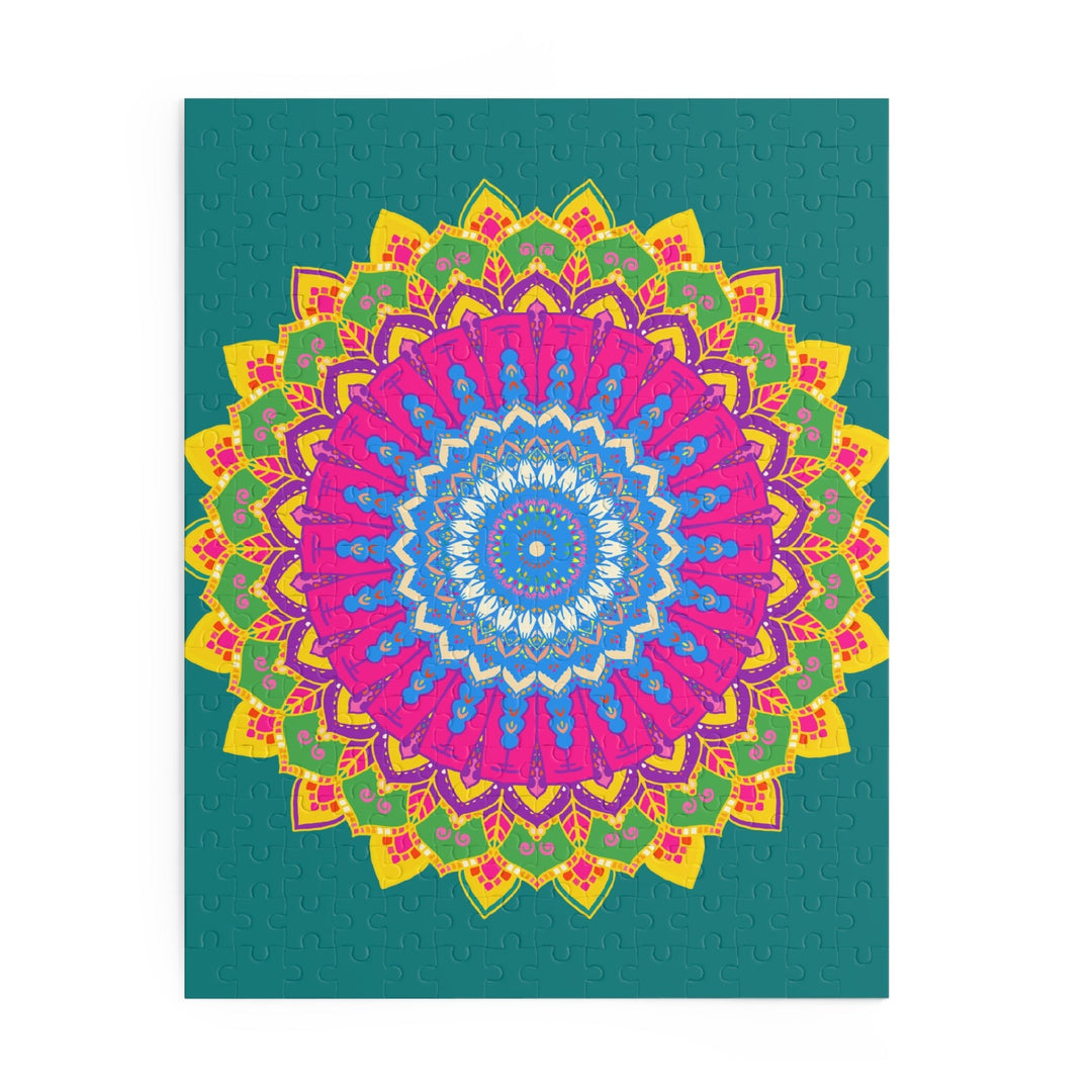 Mandala Art Puzzle - Intricate Design - 252/500 Pieces Puzzle - Blululi