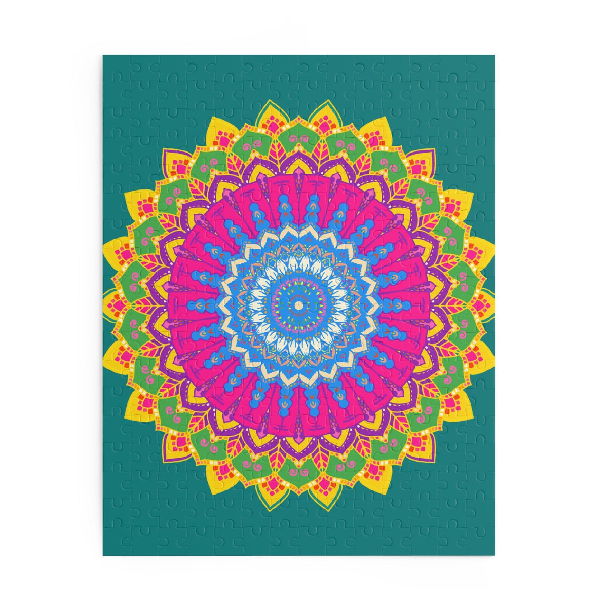 Mandala Art Puzzle - Intricate Design - 252/500 Pieces Puzzle - Blululi