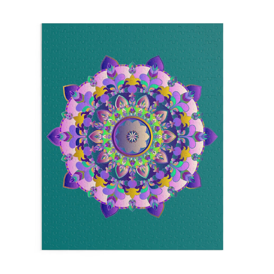 Mandala Art Puzzle - Intricate Design, 252/500 Pieces Puzzle - Blululi