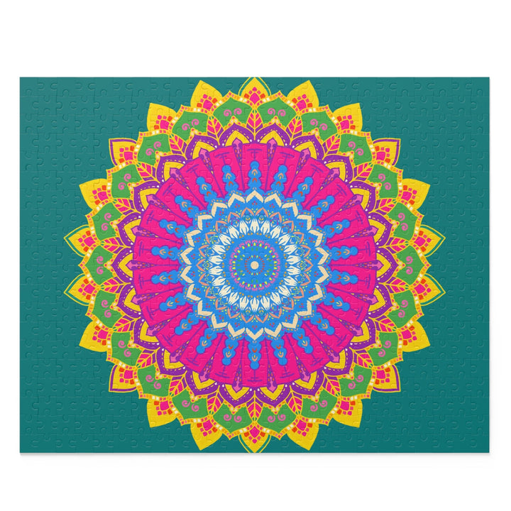 Mandala Art Puzzle - Intricate Design - 252/500 Pieces Puzzle - Blululi