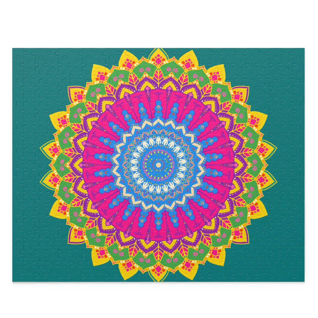 Mandala Art Puzzle - Intricate Design - 252/500 Pieces Puzzle - Blululi