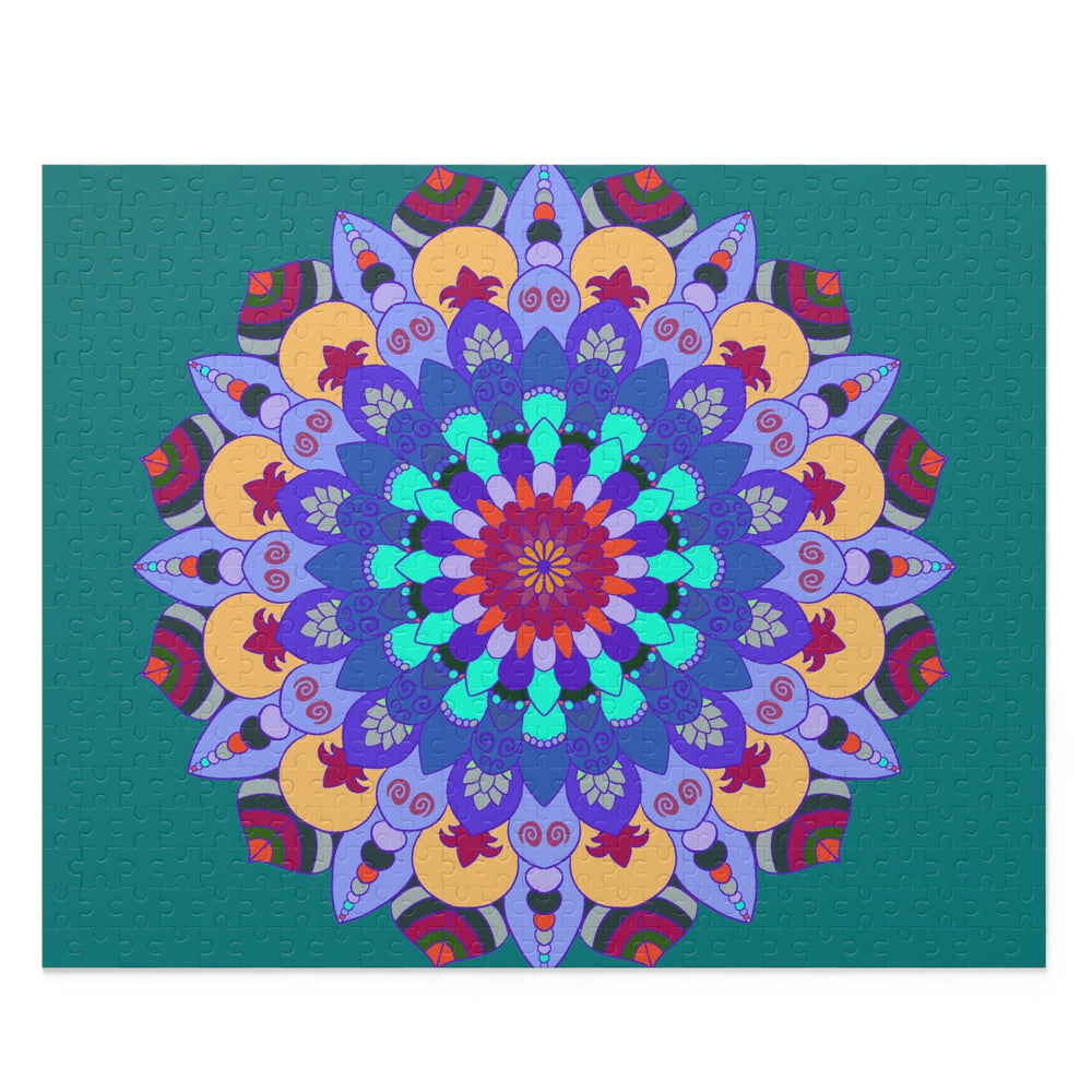 Mandala Art Puzzle - Intricate Design (252/500 Pieces) Puzzle - Blululi