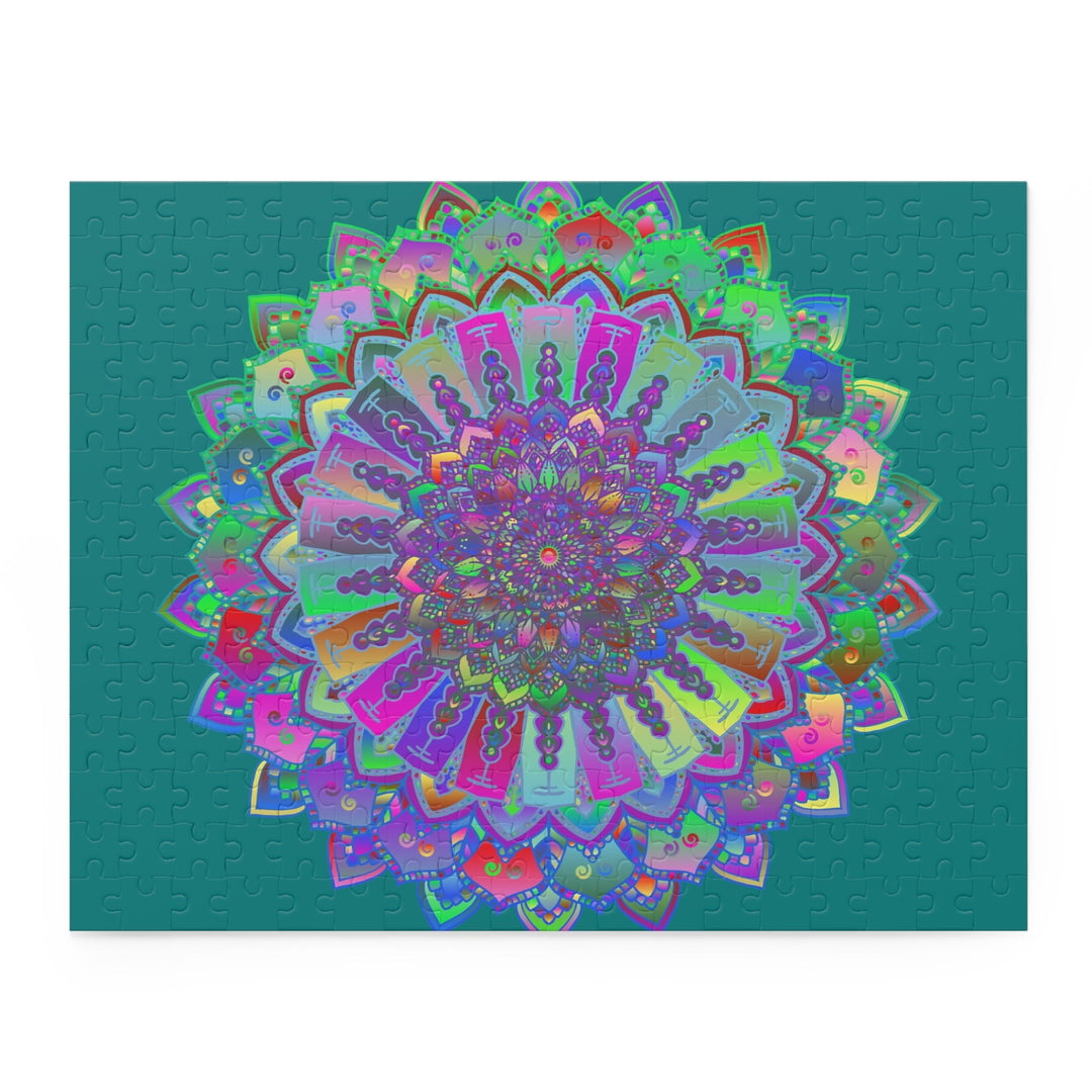 Mandala Art Puzzle - Intricate Design, 252/500 Pieces Puzzle - Blululi