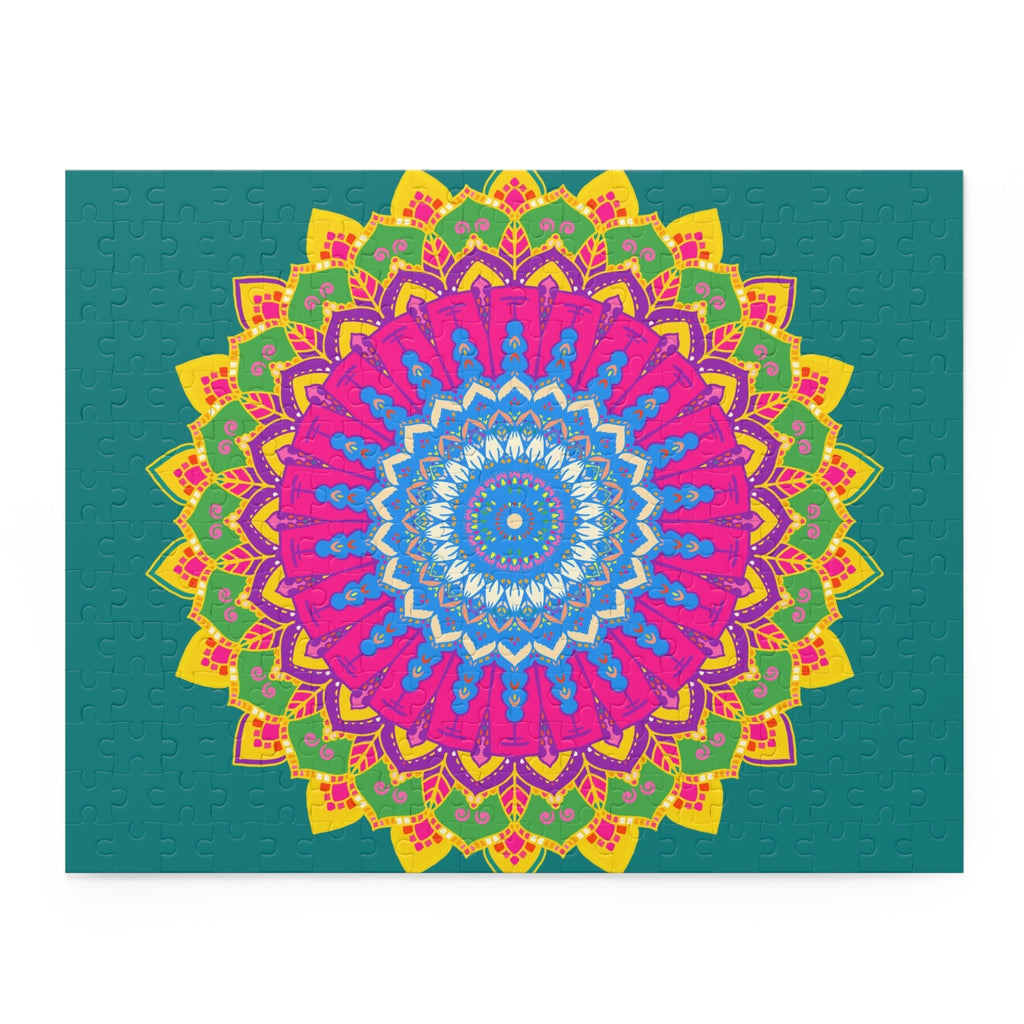 Mandala Art Puzzle - Intricate Design - 252/500 Pieces Puzzle - Blululi