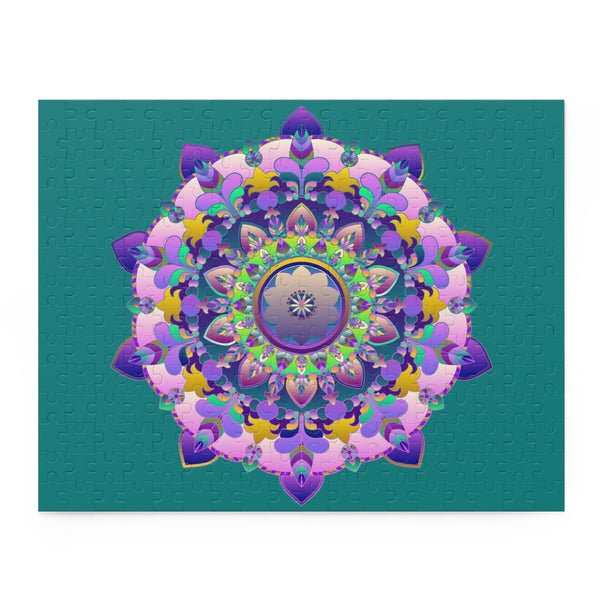 Mandala Art Puzzle - Intricate Design, 252/500 Pieces Puzzle - Blululi