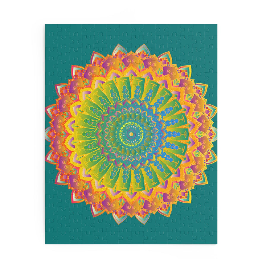 Mandala Art Puzzle - Intricate Design, 252/500 Pieces Puzzle - Blululi