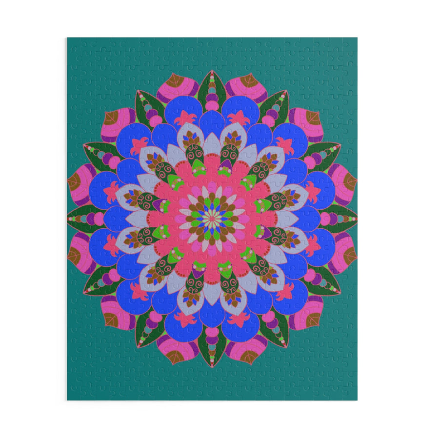Mandala Art Puzzle - Intricate Hand - Drawn Design Puzzle - Blululi