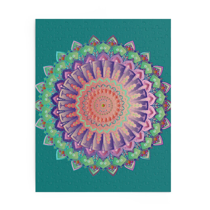 Mandala Art Puzzle - Vibrant & Calming (252/500 Pieces) Puzzle - Blululi