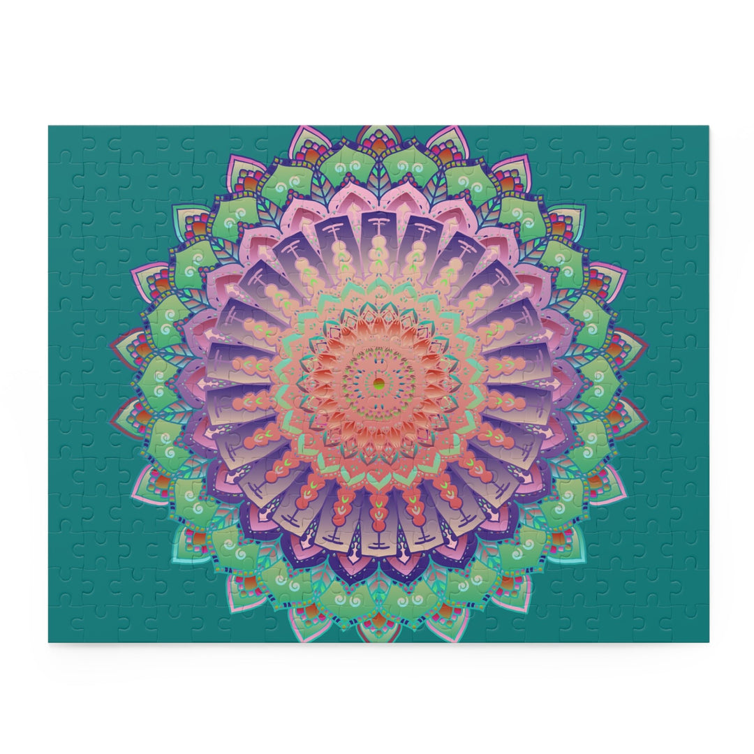 Mandala Art Puzzle - Vibrant & Calming (252/500 Pieces) Puzzle - Blululi