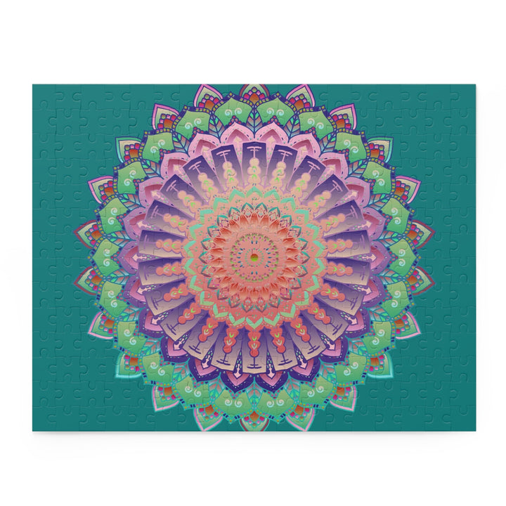 Mandala Art Puzzle - Vibrant & Calming (252/500 Pieces) Puzzle - Blululi