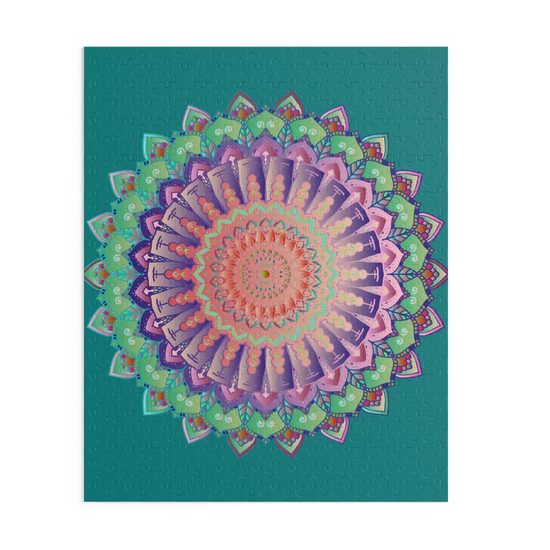 Mandala Art Puzzle - Vibrant & Calming (252/500 Pieces) Puzzle - Blululi