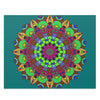 Mandala Art Puzzle - Vibrant Colors, 252/500 Pieces Puzzle - Blululi