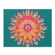 Mandala Art Puzzle - Vibrant Colors, Intricate Design Puzzle - Blululi