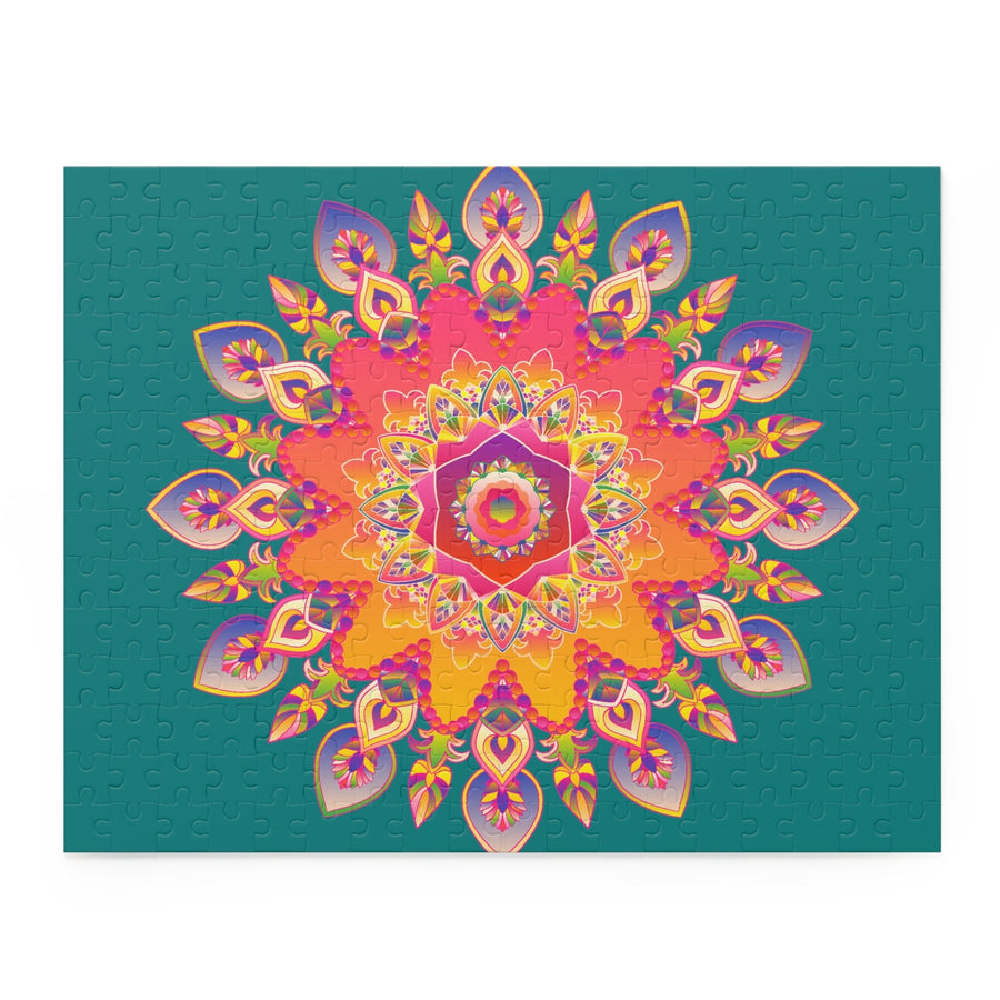 Mandala Art Puzzle - Vibrant Colors, Intricate Design Puzzle - Blululi