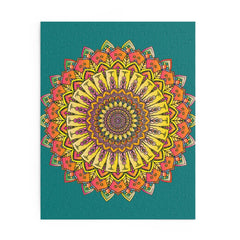 Mandala Art Puzzle - Vibrant Colors, Intricate Design Puzzle - Blululi
