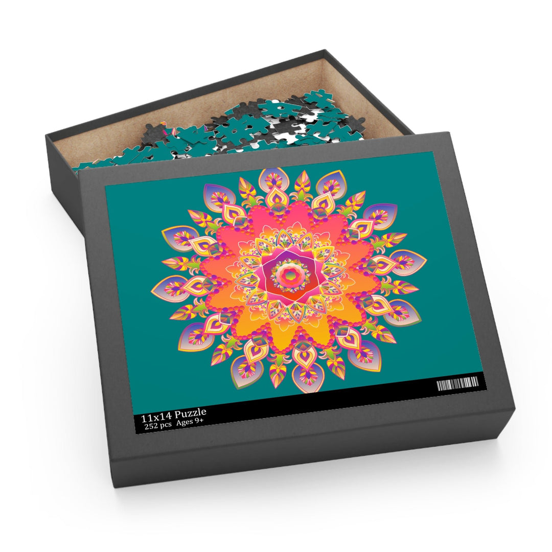 Mandala Art Puzzle - Vibrant Colors, Intricate Design Puzzle - Blululi