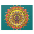 Mandala Art Puzzle - Vibrant Colors, Intricate Design Puzzle - Blululi