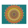 Mandala Art Puzzle - Vibrant Colors, Intricate Design Puzzle - Blululi