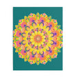 Mandala Art Puzzle - Vibrant Floral Design (252/500 Pieces) Puzzle - Blululi