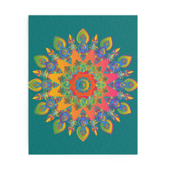 Mandala Art Puzzle: Vibrant Hand - Drawn Design (252/500 pcs) Puzzle - Blululi