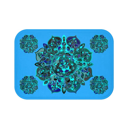 Mandala Bath Mat Home Decor - Blululi