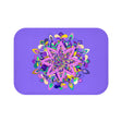 Mandala Bath Mat Purple Home Decor - Blululi
