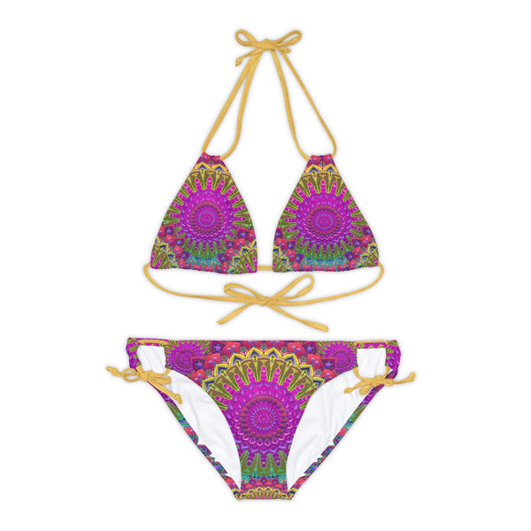 Mandala Bikini Set - Colorful & Intricate Art All Over Prints - Blululi