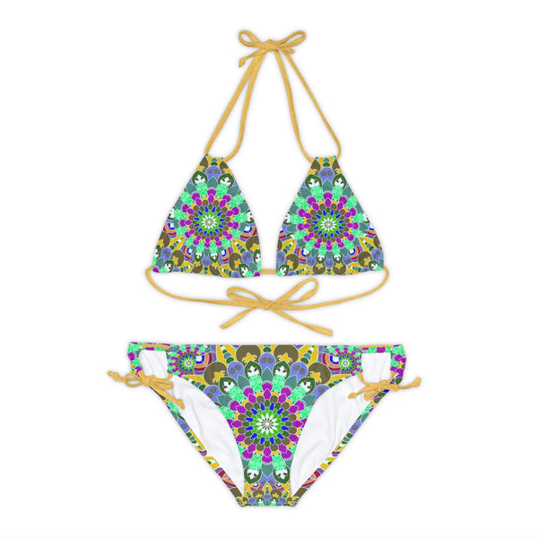 Mandala Bikini Set - Colorful & Psychedelic All Over Prints - Blululi