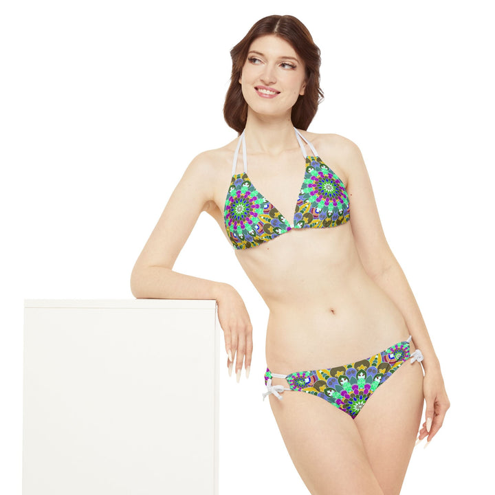 Mandala Bikini Set - Colorful & Psychedelic All Over Prints - Blululi