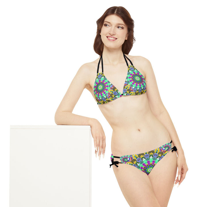 Mandala Bikini Set - Colorful & Psychedelic All Over Prints - Blululi