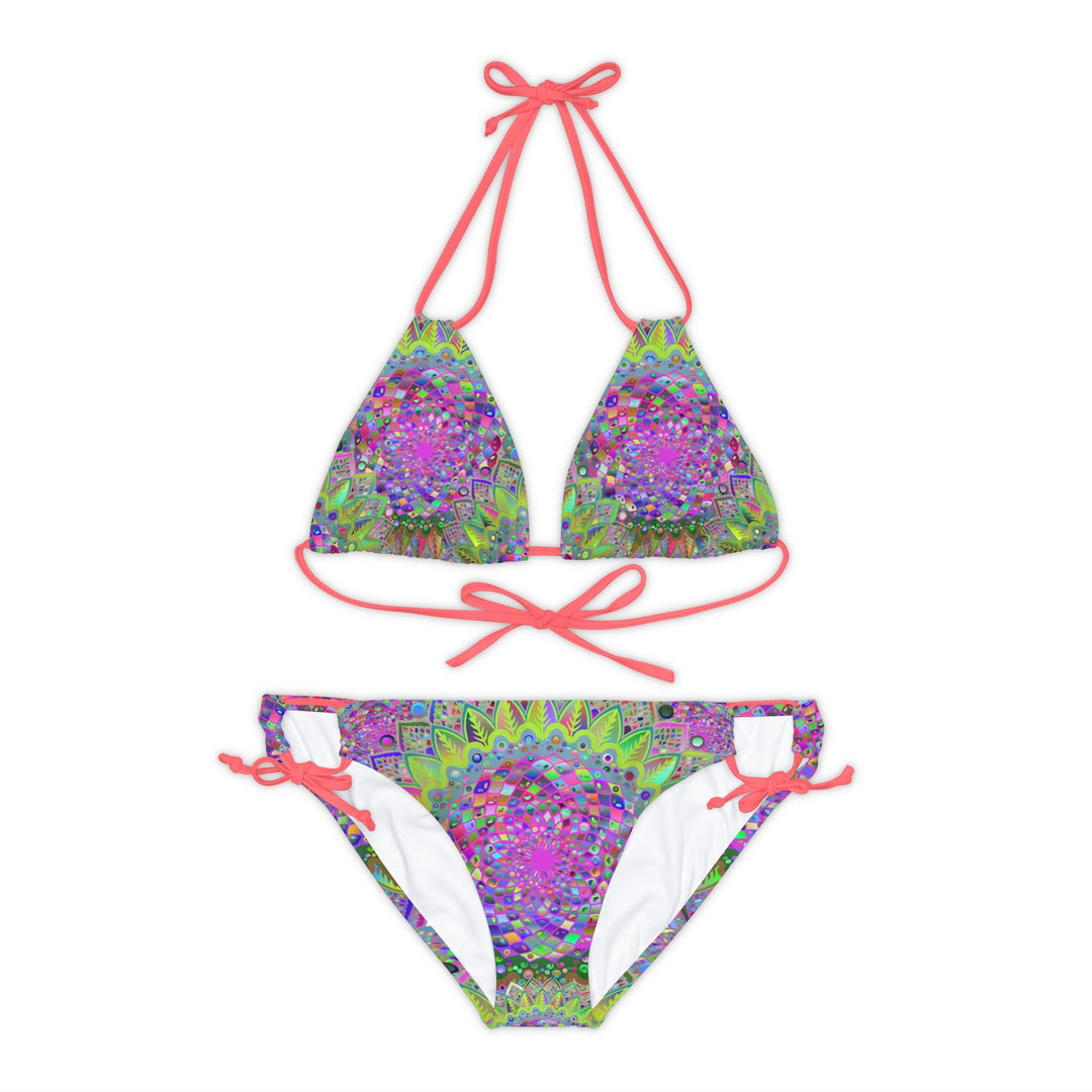 Mandala Bikini Set - Colorful & Vibrant All Over Prints - Blululi