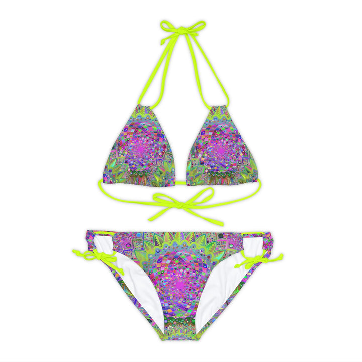 Mandala Bikini Set - Colorful & Vibrant All Over Prints - Blululi