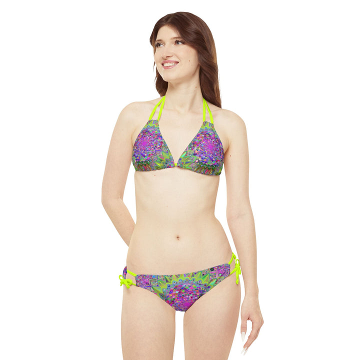 Mandala Bikini Set - Colorful & Vibrant All Over Prints - Blululi