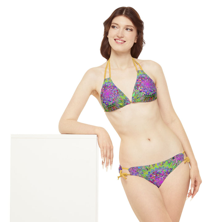 Mandala Bikini Set - Colorful & Vibrant All Over Prints - Blululi