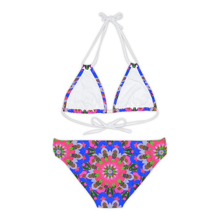 Mandala Bikini Set - Psychedelic Beachwear All Over Prints - Blululi