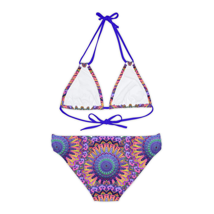 Mandala Bikini Set - Psychedelic Beachwear All Over Prints - Blululi