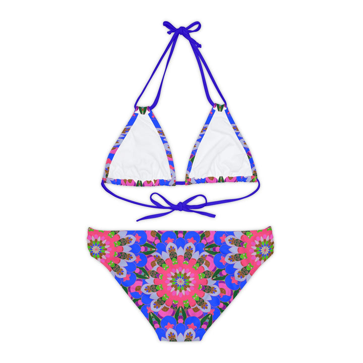 Mandala Bikini Set - Psychedelic Beachwear All Over Prints - Blululi