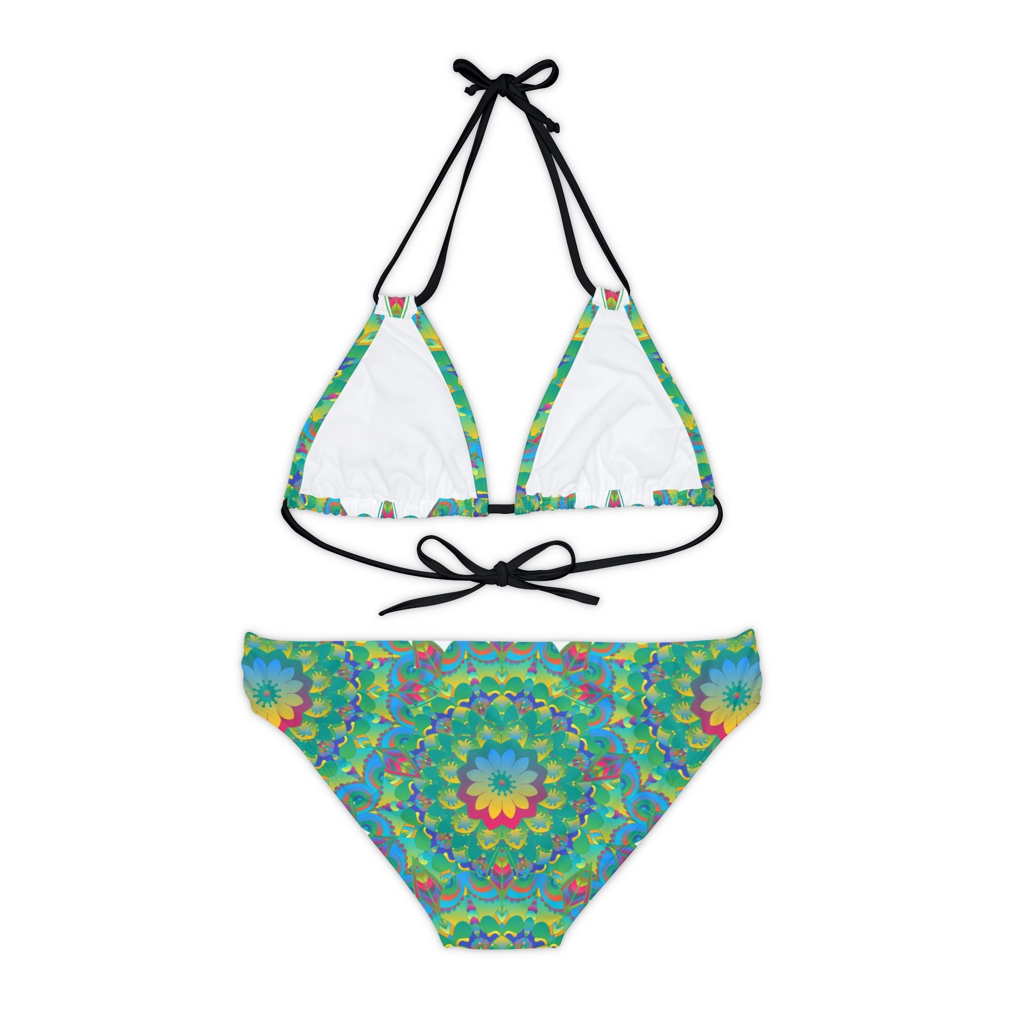 Mandala Bikini Set - Spiritual Swimwear All Over Prints - Blululi