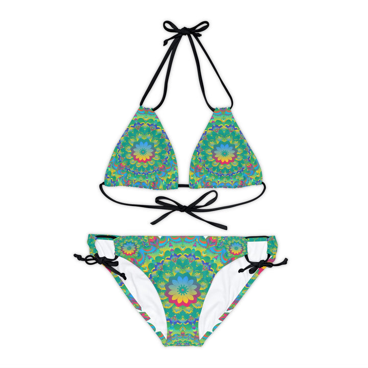 Mandala Bikini Set - Spiritual Swimwear All Over Prints - Blululi