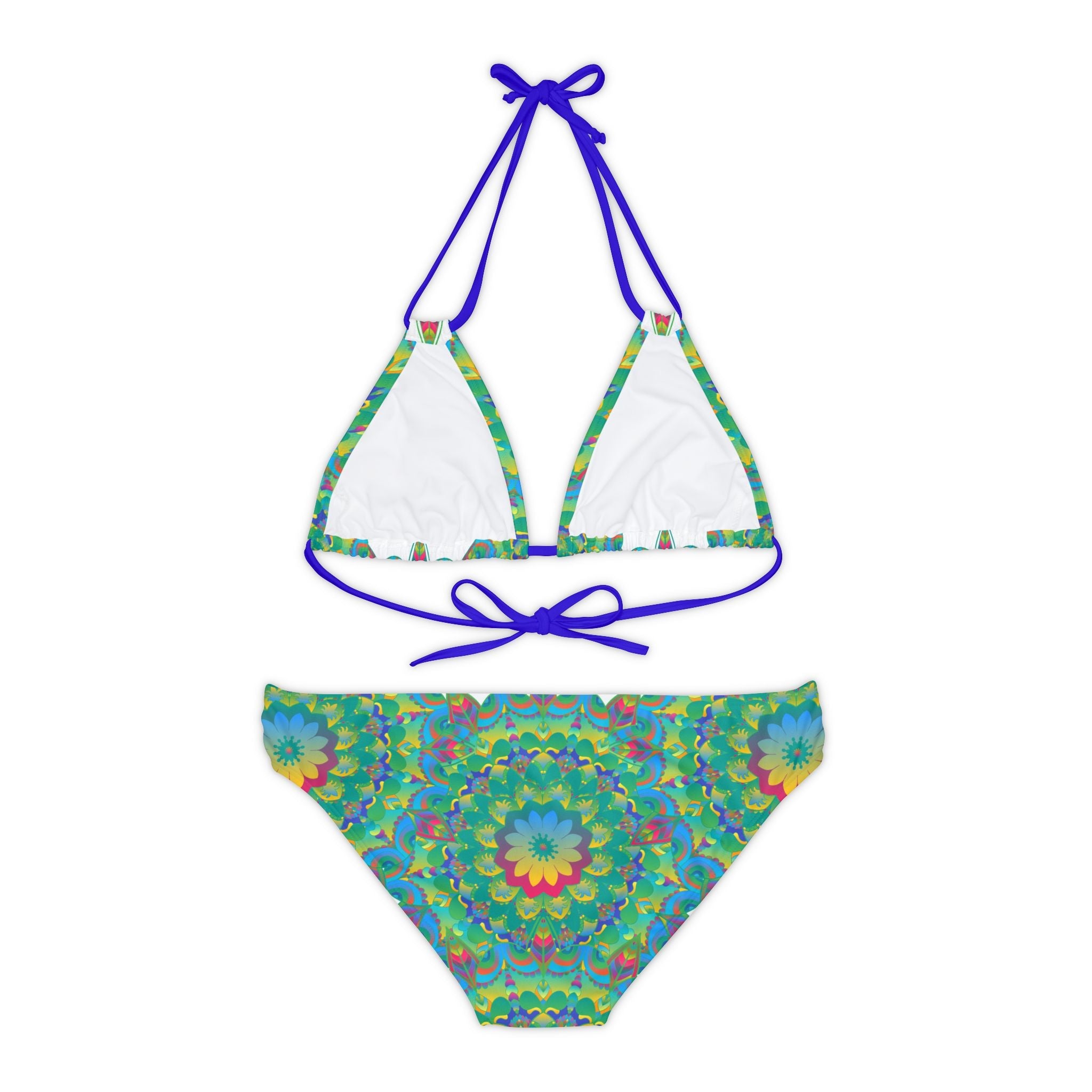 Mandala Bikini Set - Spiritual Swimwear All Over Prints - Blululi