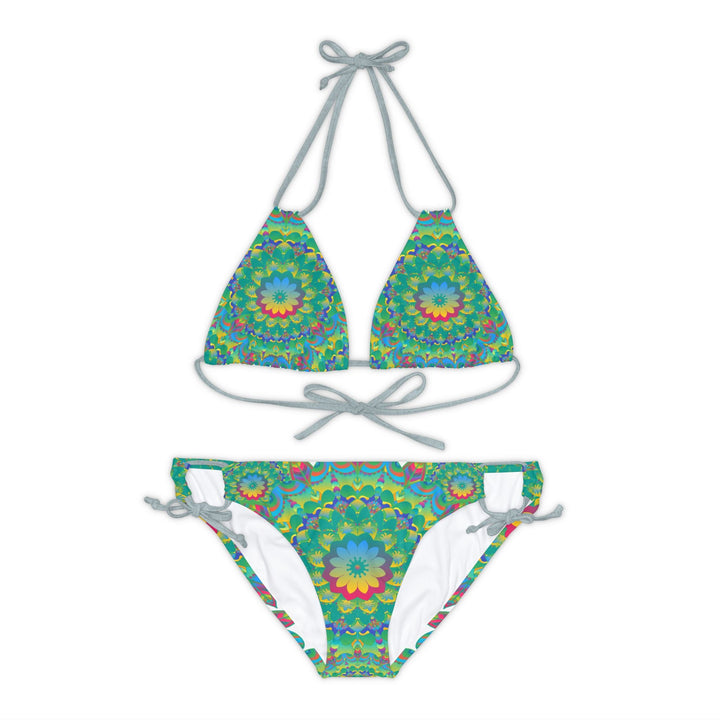 Mandala Bikini Set - Spiritual Swimwear All Over Prints - Blululi