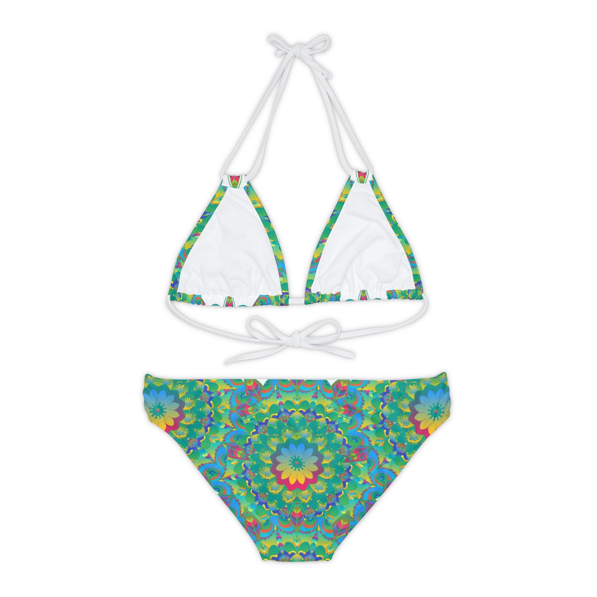 Mandala Bikini Set - Spiritual Swimwear All Over Prints - Blululi