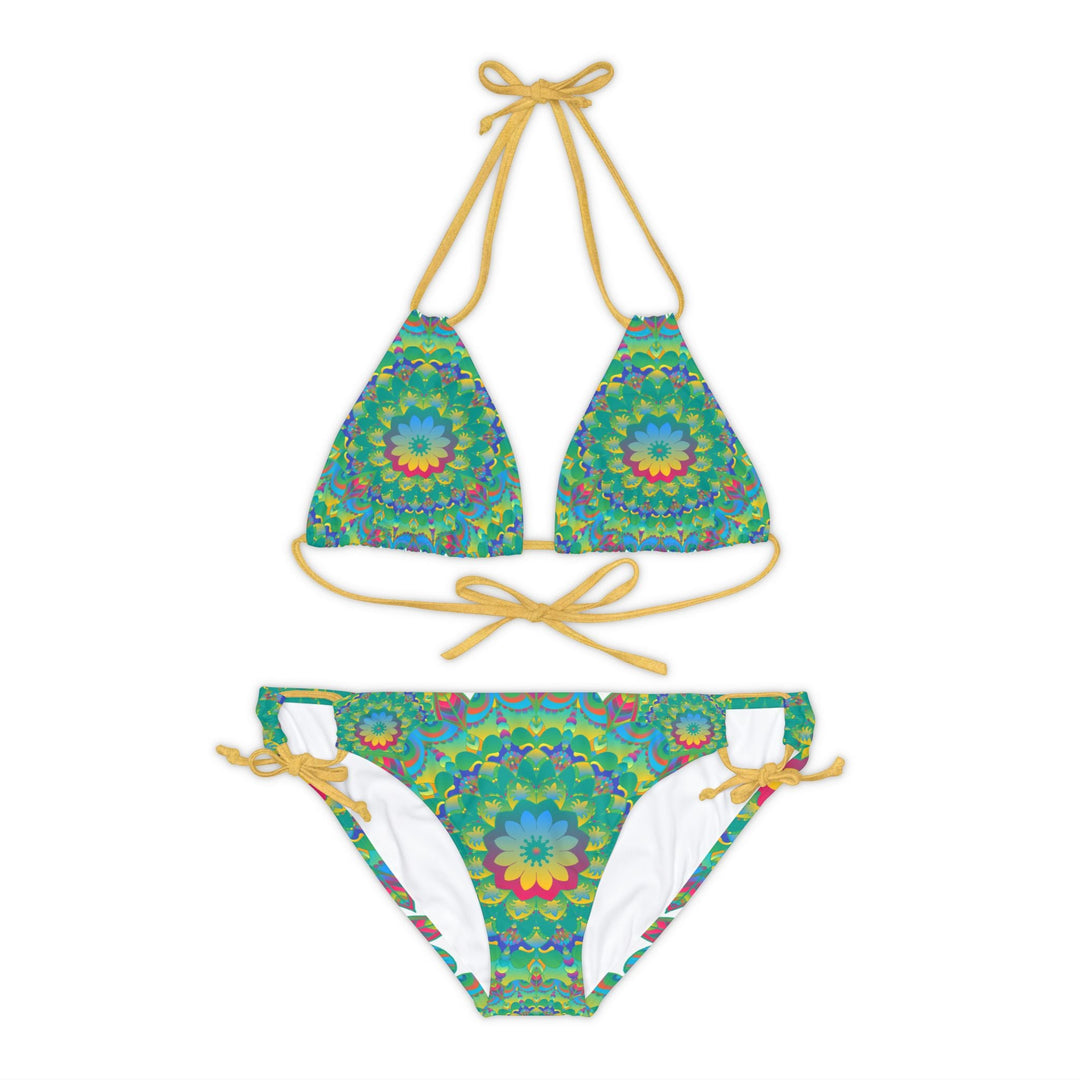 Mandala Bikini Set - Spiritual Swimwear All Over Prints - Blululi