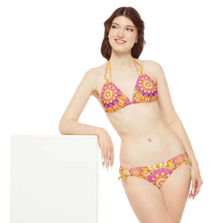 Mandala Bikini Set - Vibrant & Colorful All Over Prints - Blululi