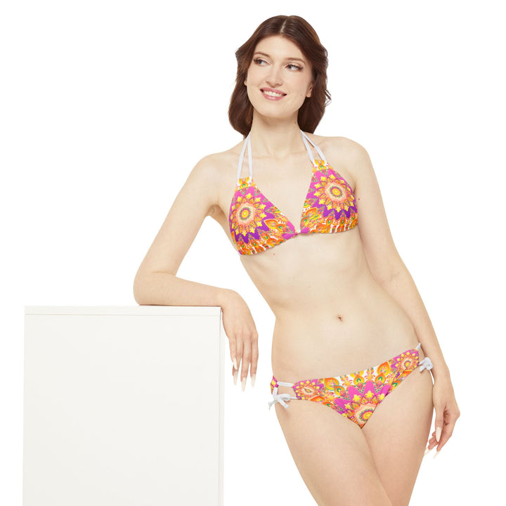 Mandala Bikini Set - Vibrant & Colorful All Over Prints - Blululi