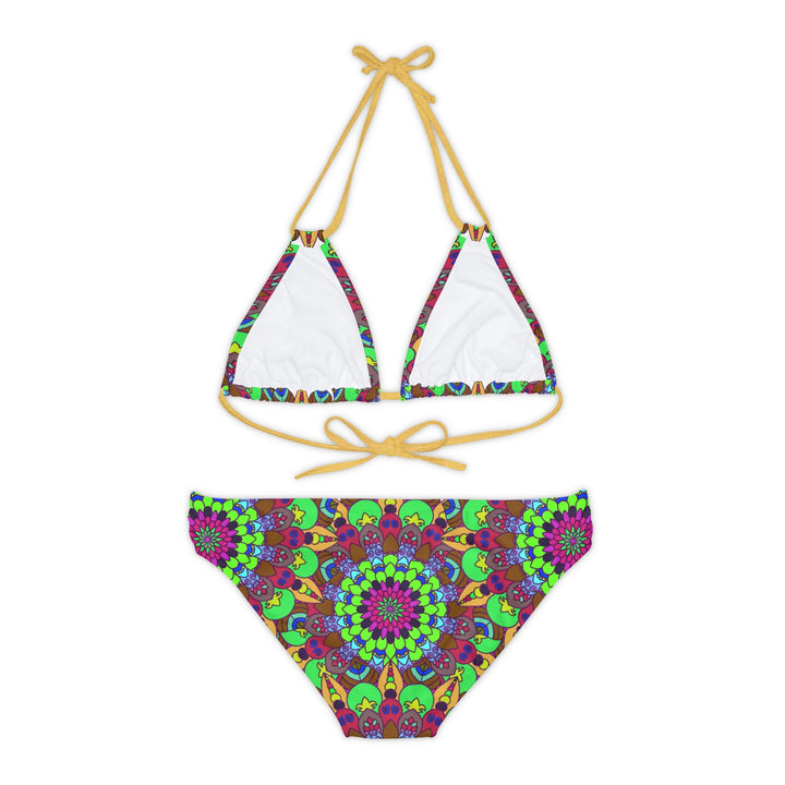 Mandala Bikini Set - Vibrant Floral Art All Over Prints - Blululi