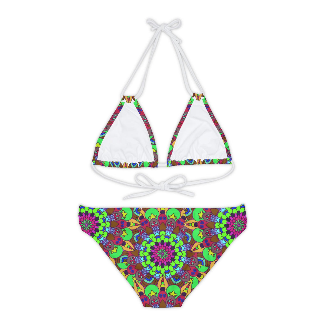 Mandala Bikini Set - Vibrant Floral Art All Over Prints - Blululi