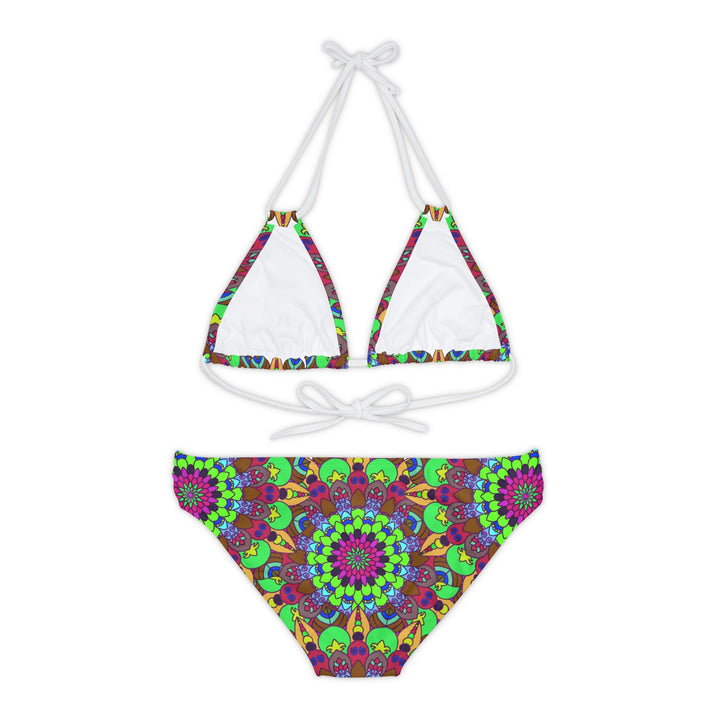 Mandala Bikini Set - Vibrant Floral Art All Over Prints - Blululi