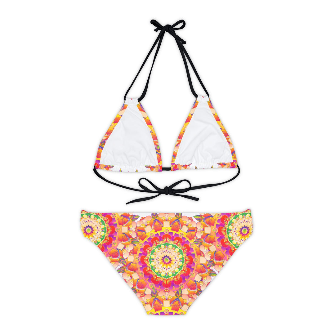 Mandala Bikini Set - Vibrant Floral Art All Over Prints - Blululi