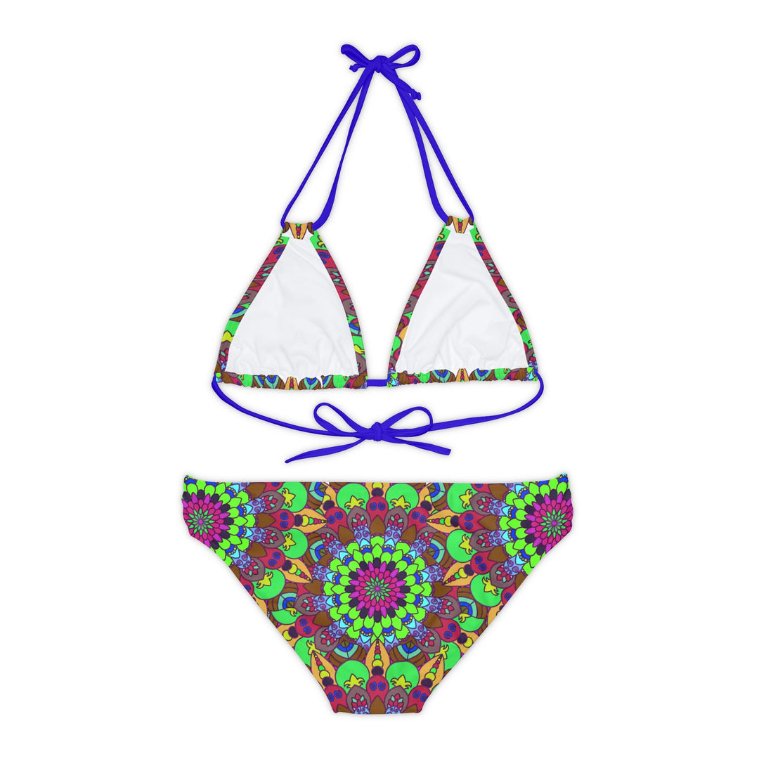 Mandala Bikini Set - Vibrant Floral Art All Over Prints - Blululi